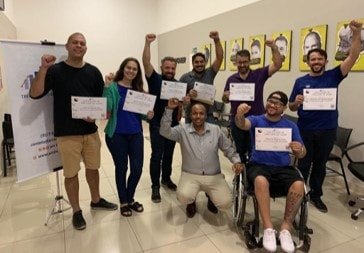 Turma do treinamento de Power BI em Belo Horizonte
